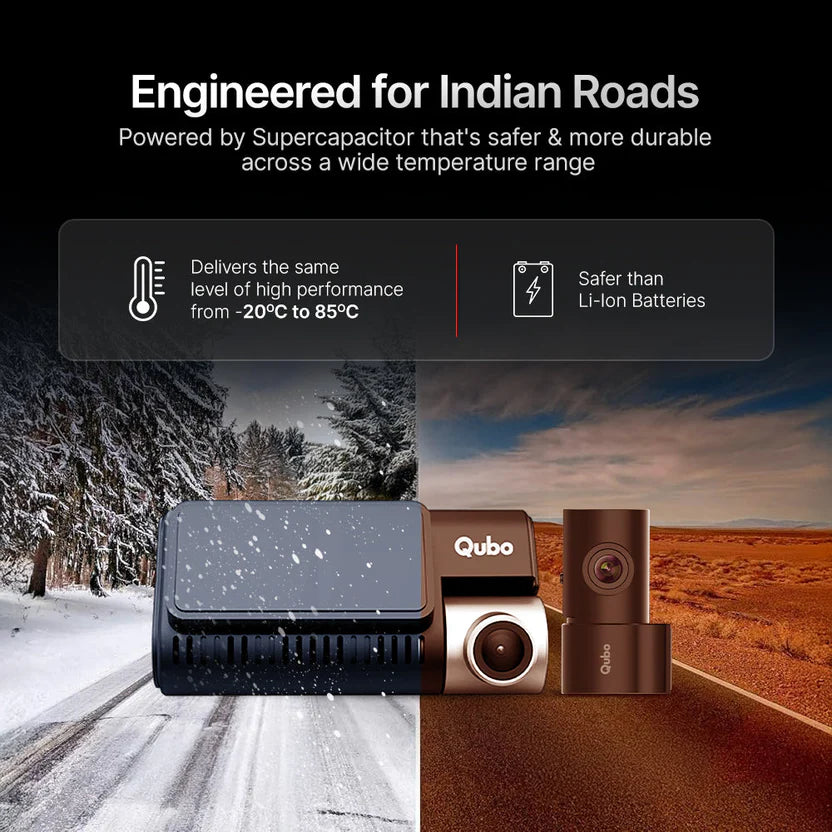 Dashcam 3K F+R N Starvis 2 | Front & Rear Dash Camera