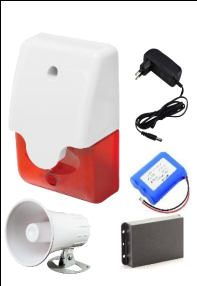 Wireless Strobe Siren Advance Combo