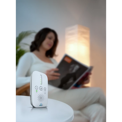 Philips AVENT Audio Baby Monitor DECT, White, SCD502/10