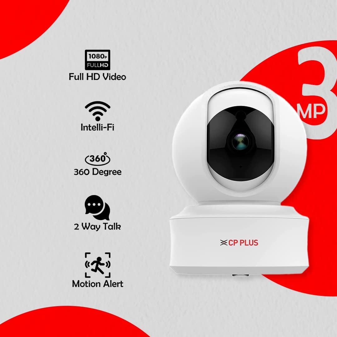 CP PLUS 3MP Smart Wi-fi CCTV Camera