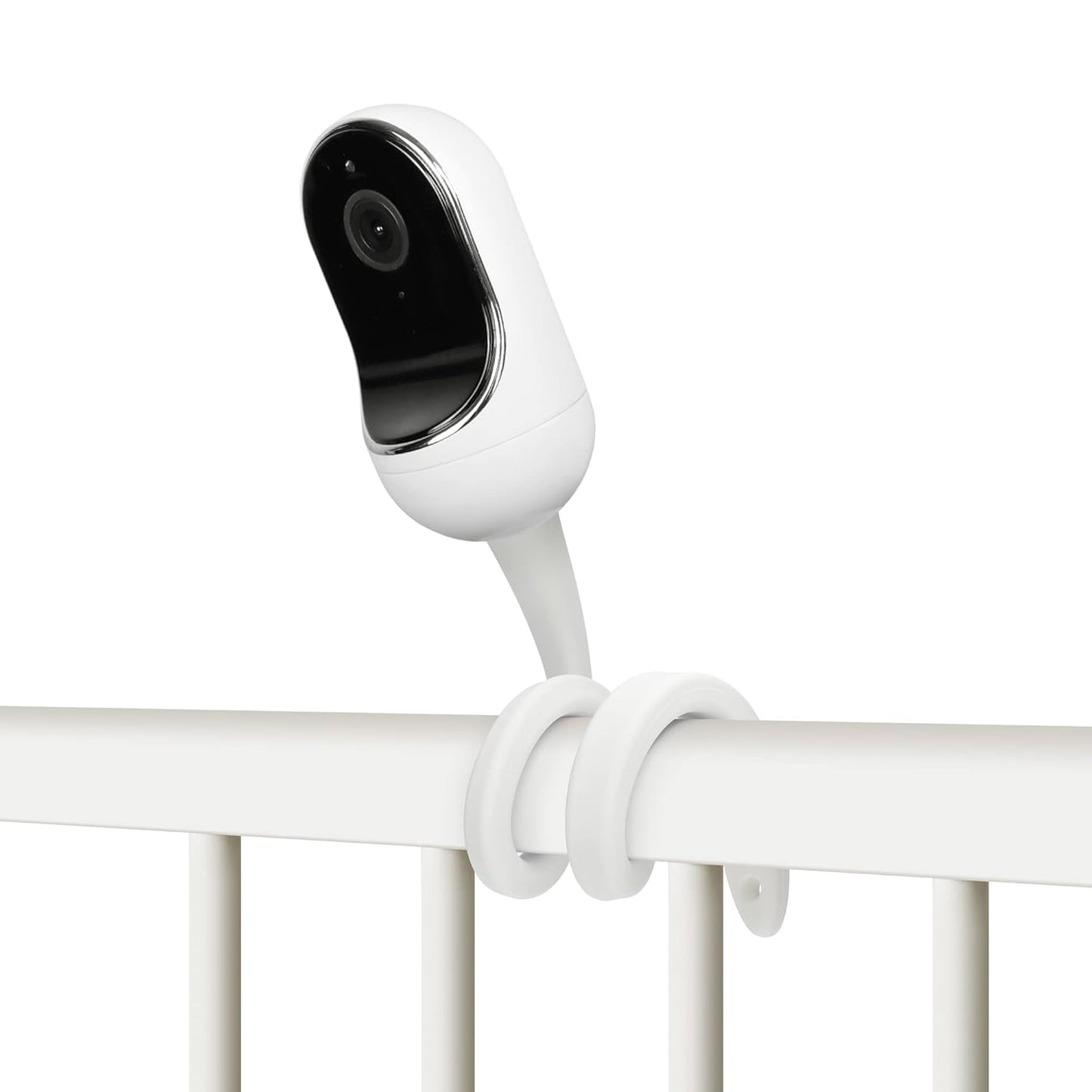 Aobelieve Flexible Twist Mount for Owlet Duo Baby Monitor and Owlet Cam, White