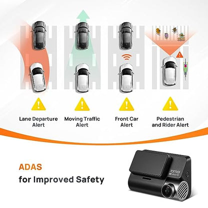 70MAI A810 4K HDR DUAL-VISION DASHCAM