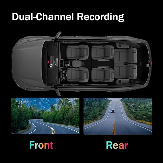 DDPAI N1 DUAL DASHCAM - 1296P+1080P