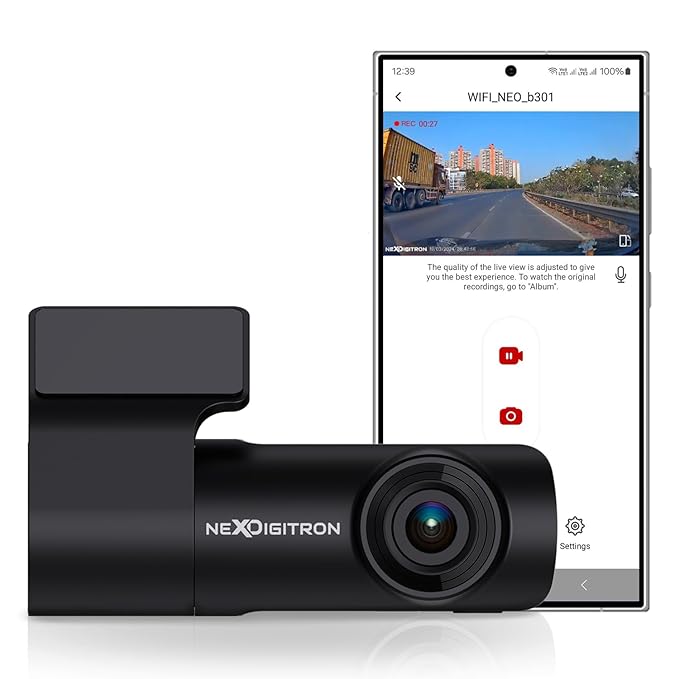 NEXDIGITRON NEO Car Dash Camera