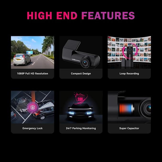 NEXDIGITRON NEO Car Dash Camera