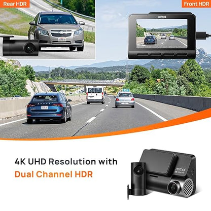 70MAI A810 4K HDR DUAL-VISION DASHCAM