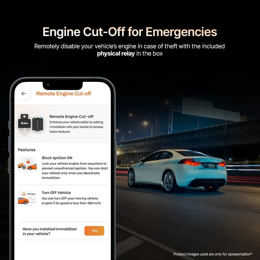 Car Tracker Pro 1yr | Tracker with Engine Cut-off