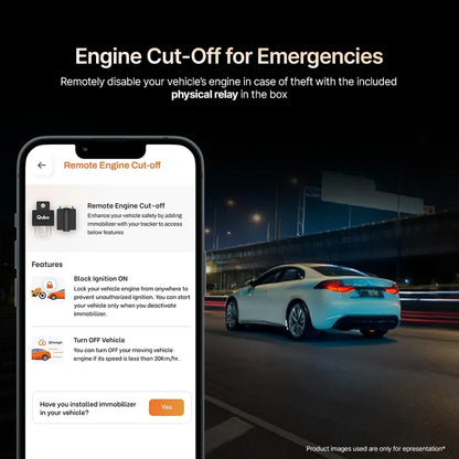 Car Tracker Pro 1yr | Tracker with Engine Cut-off