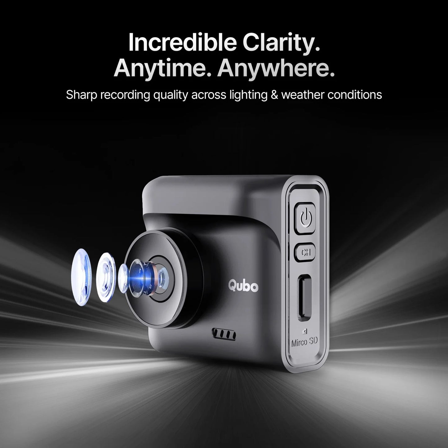 DASHCAM 2.7K – 4G Connected Dash Camera
