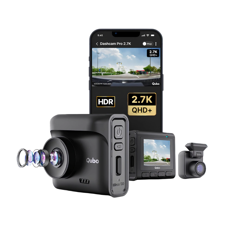DASHCAM 2.7K – 4G Connected Dash Camera