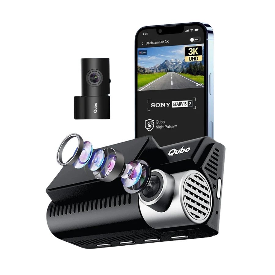 Dashcam 3K F+R N Starvis 2 | Front & Rear Dash Camera