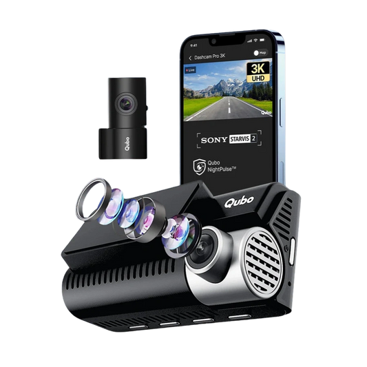 Dashcam 3K F+R N Starvis 2 | Front & Rear Dash Camera