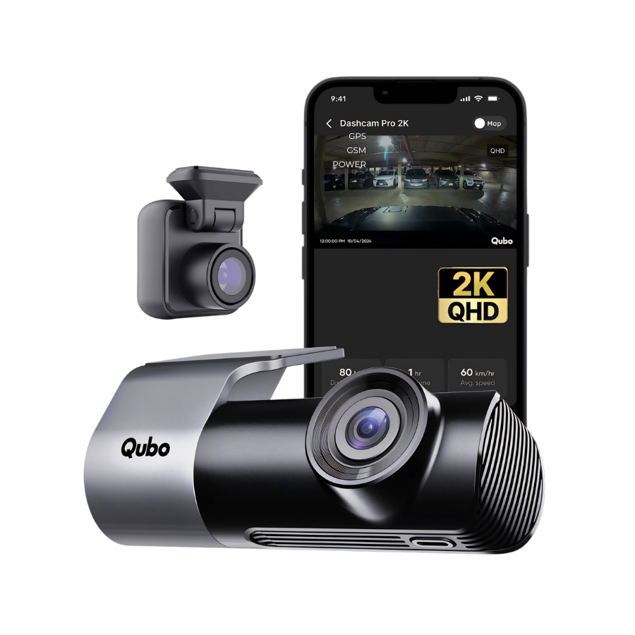 DashCam 2K (F+R) – 2K QHD Dash Camera